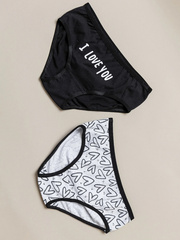 060_НБО24 Комплект трусов д/д 2 шт, мультиколор