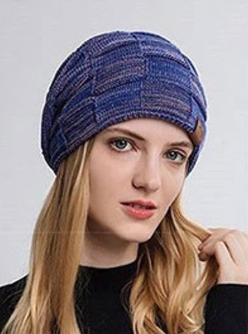 Картинка шапка-бини Skully Wear ZZM-998 8(Violet) - 10
