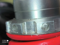 Амортизатор 280 мм для Yamaha XJ6 S/N Diversion 2009-2015 / Красный / УЦЕНКА