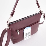 Сумка Саломея 1123 наппа бордо