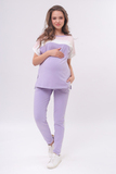 Костюм для беременных и кормящих 15995 сиреневый