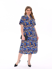 4536 Халат на пуговицах