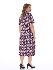 4536 Халат на пуговицах