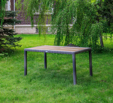 Обеденный стол ROYAL FAMILY AMELIA, 150 см, серый