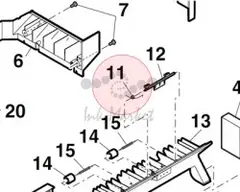 Пружина Sharp MSPRD0189QSZZ