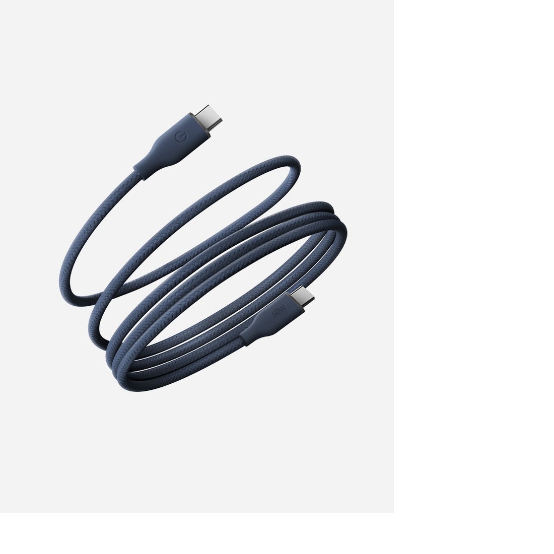 Кабель магнитный Energea HELIX MAGNETIC, USB-C to USB-C, 60W 1.5M, Синий | Blue