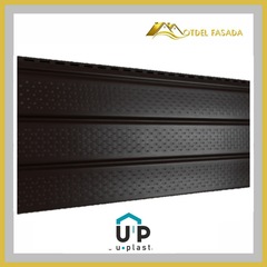 Софит Ю-Пласт Классика Графит перфорированный  3000* 300мм