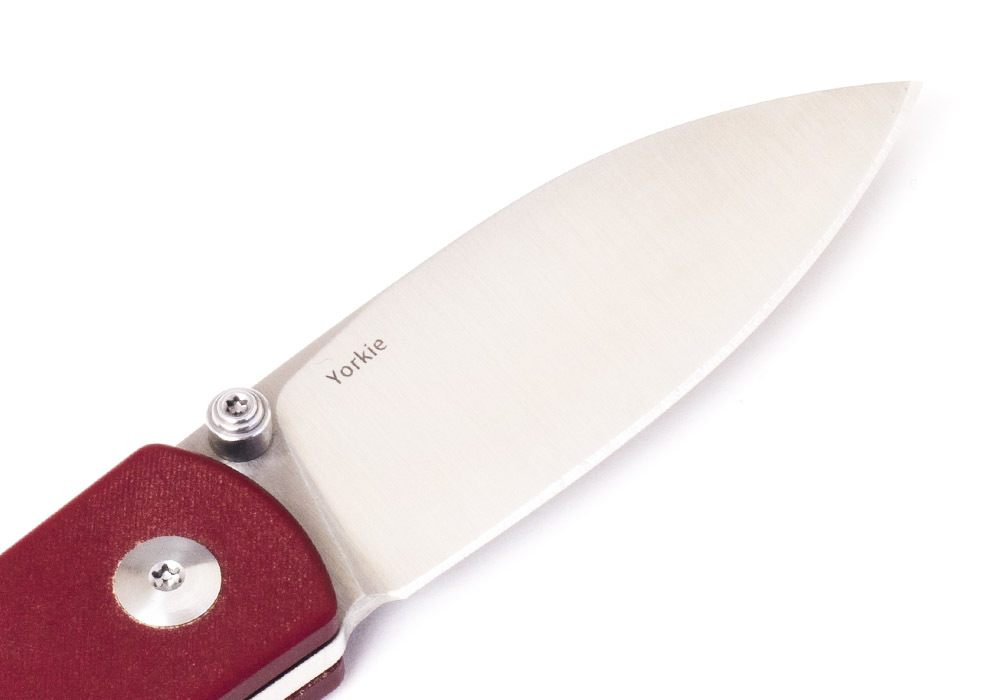 Нож Kizer Yorkie M390 Red Micarta