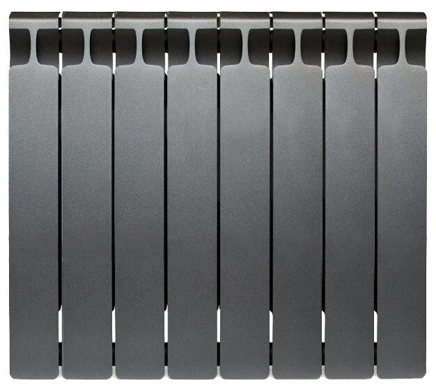 Радиатор биметаллический RIFAR Monolit 500 х 8 секций ТИТАН боковое подключение