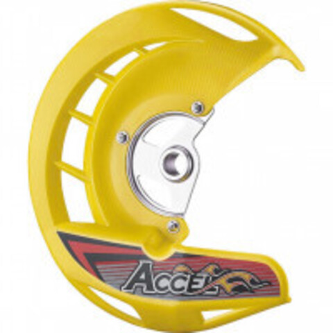 Защита переднего диска в сборе ACCEL Suzuki RMZ 250 07-19 450 05-19 RMX 450 10-19 Желтый