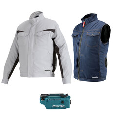 Охлаждающая куртка и жилет Makita DF215A04/213AXLTD
