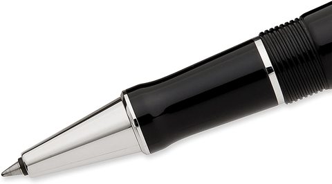 Ручка-роллер Parker Duofold T89, Black PT (S0690620)