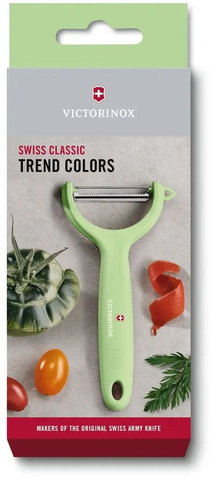 Нож для чистки томатов и киви Victorinox  Swiss Classic Trend Colors, Light Green  (7.6079.42)