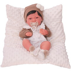 Munecas Antonio Juan Кукла-младенец Белен в белом, 42 см (50033)