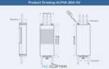 ESC регулятор мотора T-Motor Alpha 80A HV 6-12S