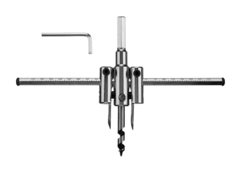 ЗУБР d 30-200 мм, глубина реза 30 мм, регулируемое сверло по дереву (29440-200)