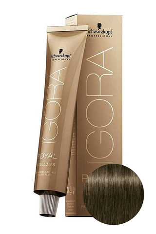 Краситель для волос Igora Royal Absolute 7-10 Средний русый сандрэ натуральный Schwarzkopf Professional, 60 мл