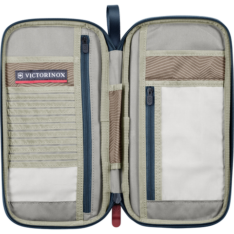 Органайзер Victorinox Lifestyle Accessories 4.0 с защитой от сканирования RFID, зеленый, 13x3x26 см