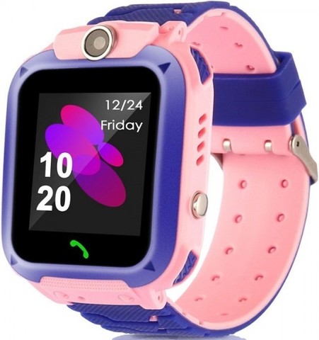 Детские умные часы Smart Baby Watch Q12 pink розовые
