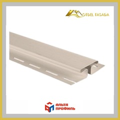 Планка соединительная  Альта профиль Т-18 Бежевый 3м