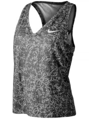 Топ теннисный Nike Court Victory Tank Print W - black/white