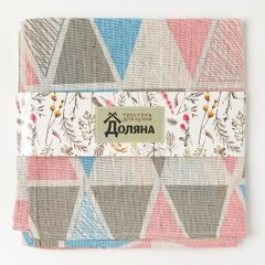 Набор Доляна Скатерть 145х200 салфетки 40х40 4шт Мозайка