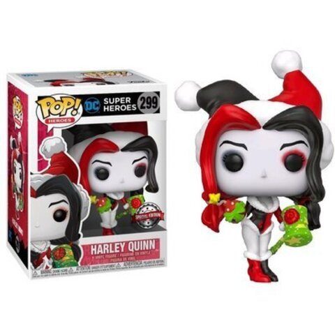 Funko POP! DC Christmas: Harley Quinn (Exc) (299)