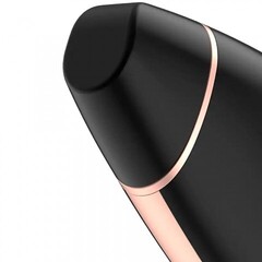 Вакуумный клиторальный стимулятор с вибрацией Satisfyer Love triangle black