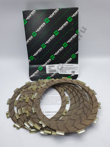 F1708A Комплект фрикционных дисков сцепления мото (FCD0457)   NEWFREN