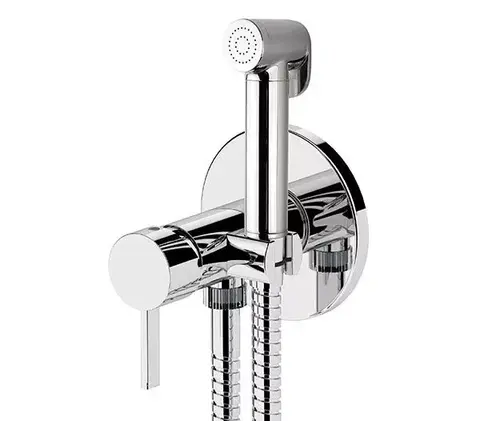 Remer MC65W Смеситель с гигиеническим душем Metrica MC65W, хром, шт