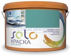 Краска рельефная SOLO мрамор, 8 кг