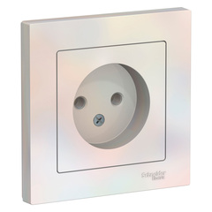 РОЗЕТКА без з/к, 16А, в сб, жемчуг ATN000440