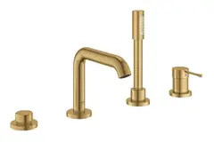 GROHE Essence 25251GN1 Смеситель для ванны на 4 отверстия, на край ванны, холодный рассвет матовый фото