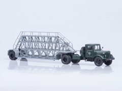 MAZ-200V with semitrailer NAMI-790 green-gray Start Scale Models (SSM) 1:43