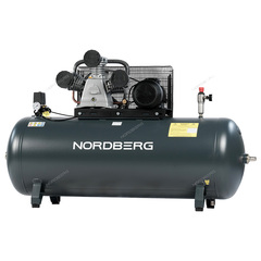 NORDBERG (NCP500/950) Компрессор поршневой с ременной передачей 380В, ресивер 500л, 950л/мин