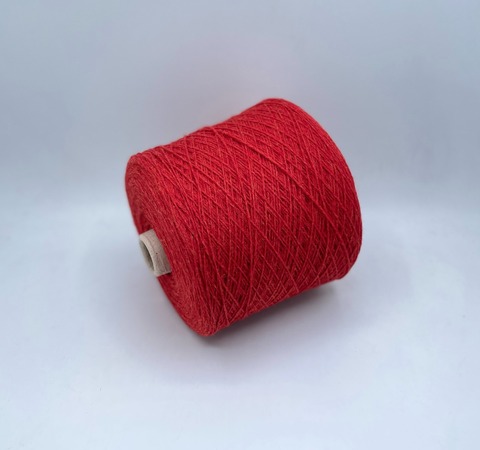 Knoll (пр.Англия),art-Supersoft 11.5/3 383м/100гр, 100%шерсть, цвет-Огненно-красный меланж(252/653), арт-32791