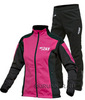 Утеплённый лыжный костюм RAY Pro Race WS Pink-Black 2018 женский
