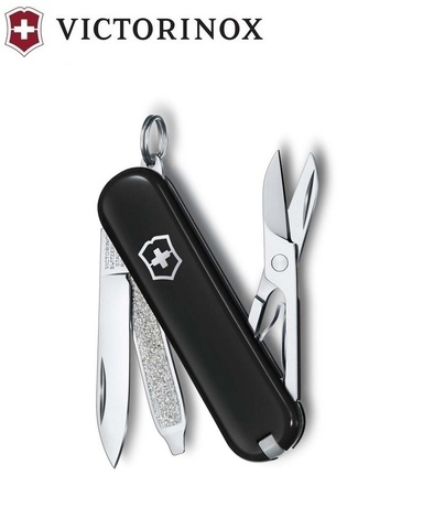 Нож-брелок Victorinox Classic SD Colors, Dark Illusion (0.6223.3G)