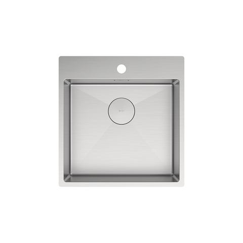 Lemark JANGA 490 9937101 Кухонная мойка прямоугольная из нержавеющей стали цвет: Сталь