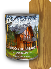 Масло для фасада Kraskovar Deco Oil Fasade тик