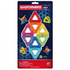 Конструктор Magformers Треугольники 8 деталей 701002