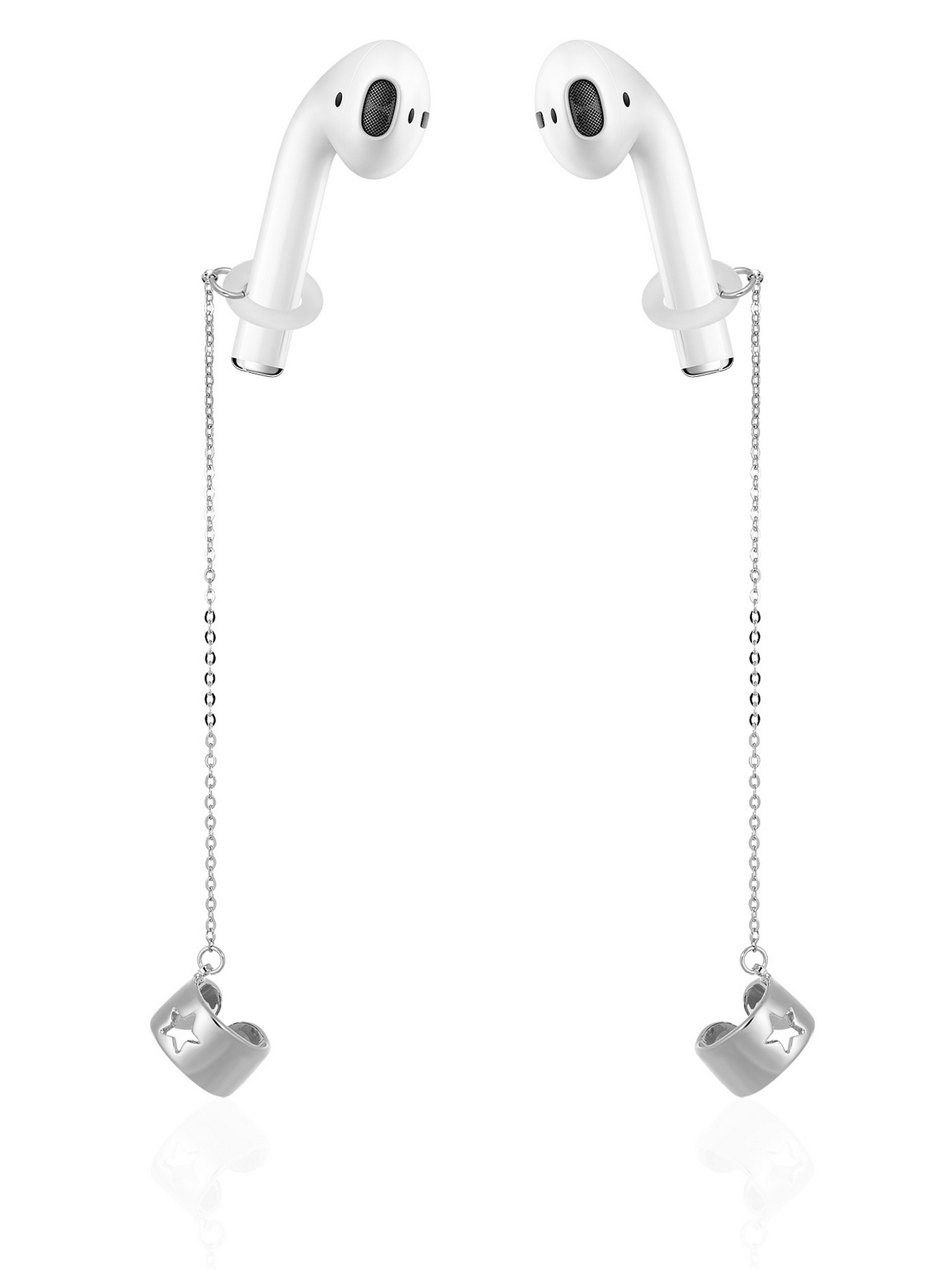 Серьги-каффы, держатель для наушников Airpods