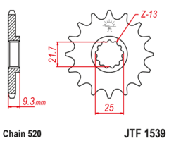 Звезда JT JTF1539
