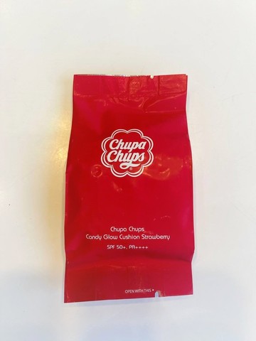 Запаска на кушон Chupa Chups Candy Glow Cushion Strawberry 1.0 Ivory SPF50