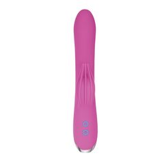 Розовый вибратор-кролик Eve s Clit Tickling Rabbit - 20,4 см. - 