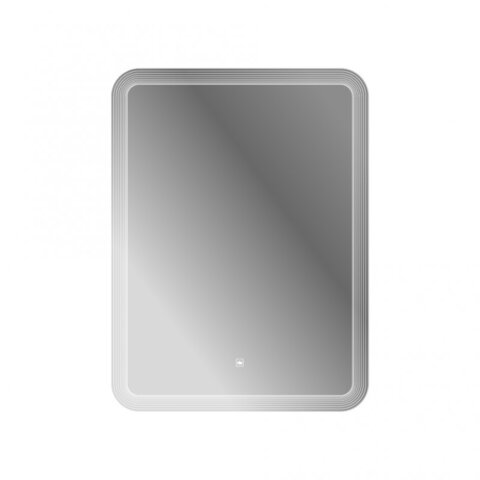 Cezares CZR-SPC-DUET-700-800-LED-TCH Зеркало с лазерной гравировкой, контурной подсветкой и сенсорным выключателем 100x80x3