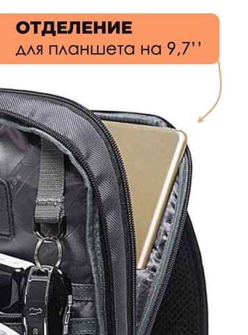 Картинка рюкзак однолямочный Bange BG-7082 Grey - 6