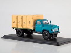 GAZ-52 GZSA-3704 van Bread early grille blue-yellow 1:43 Start Scale Models (SSM)