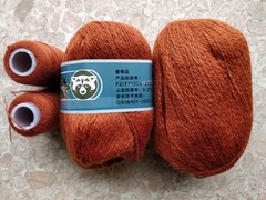 Терракот, арт. 60, пух норки синяя этикетка