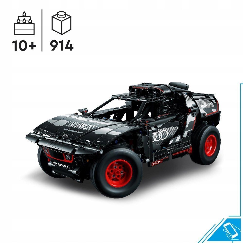 Конструктор LEGO Technic Audi RS Q e-tron Автомобиль Лего Техник Ауди 42160  купить в Москве | Доставка по России.